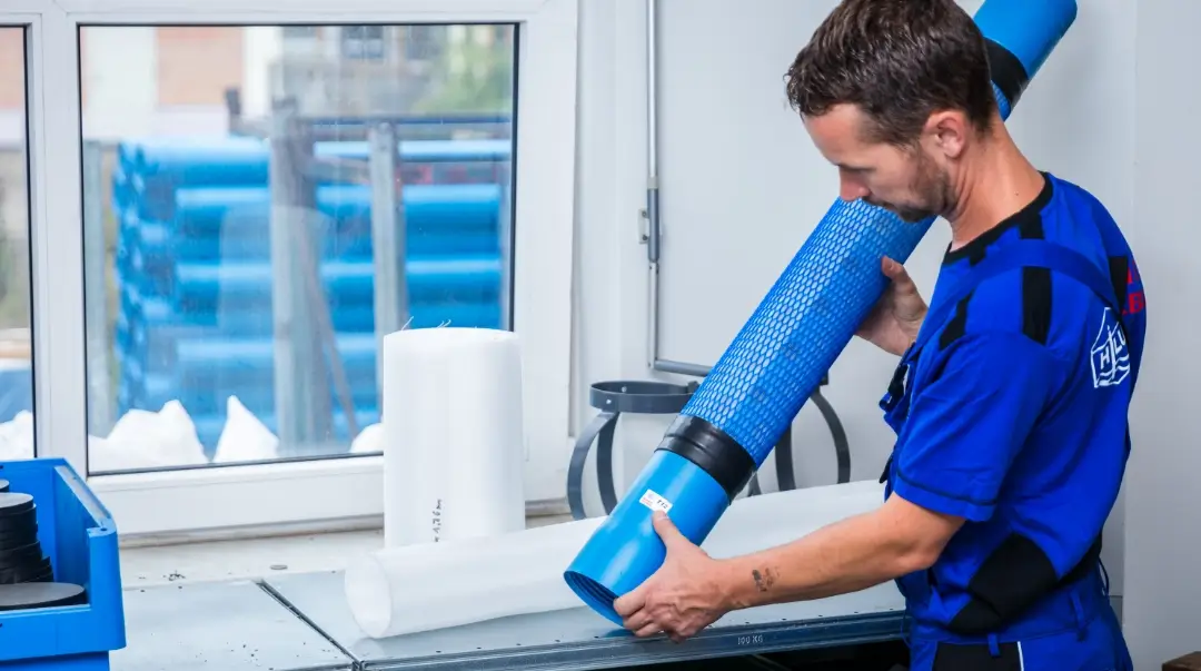 HiLu Brunnenfilterbau - PVC Brunnenfilter und Aufsatzrohr