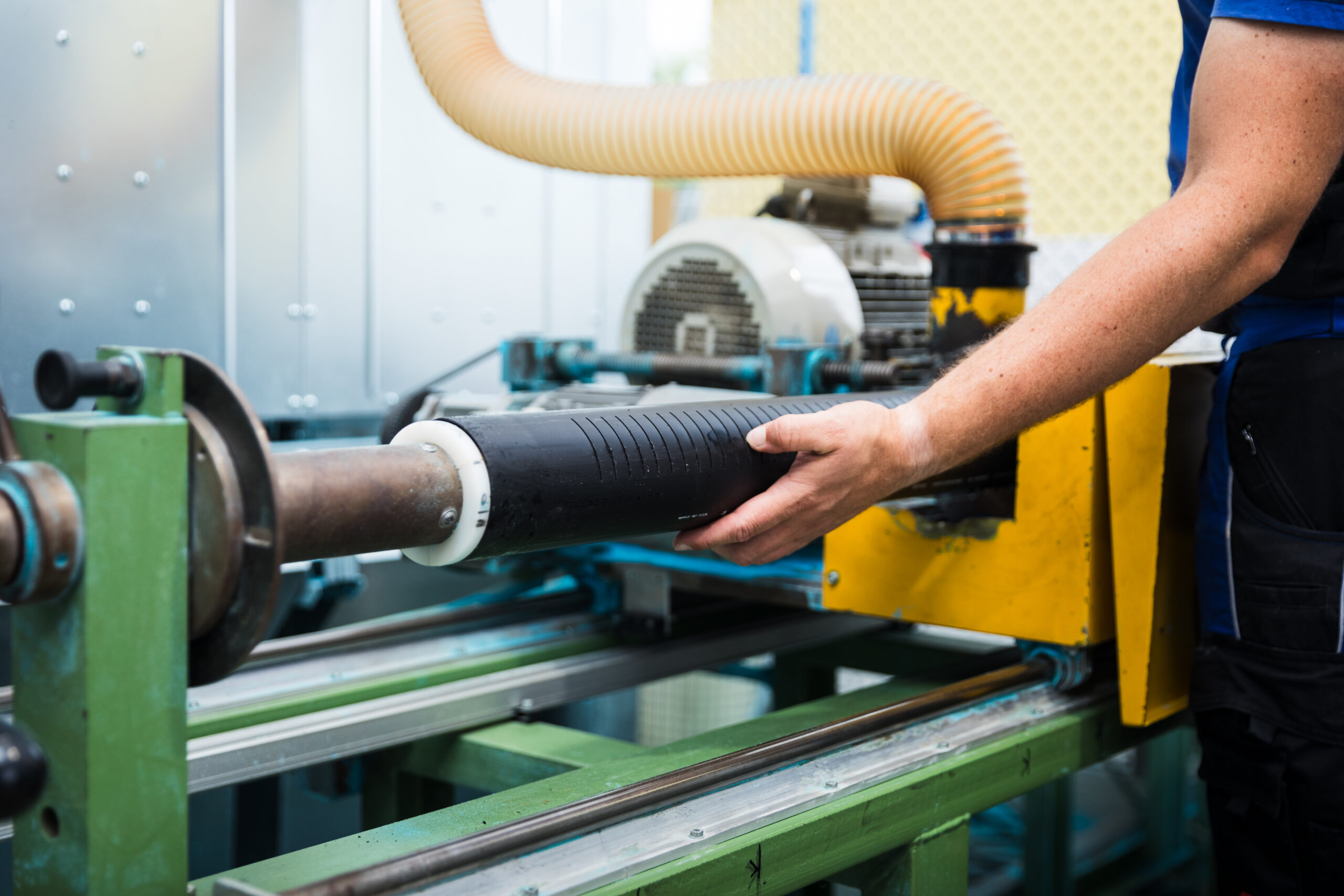 HDPE Brunnenfilter und Vollwandrohr Schlitzfilter