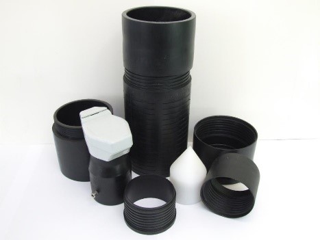 HDPE Brunnenfilter und Vollwandrohr Zubehör